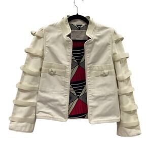 Alix Of Bohemia Georgia Knot Limited Edition Jacket Open Front Cotton Size XS